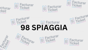 Facturación 98 SPIAGGIA - Descargar Factura 20 98 SPIAGGIA sin logo Facturación 98 SPIAGGIA - Descargar Factura