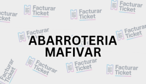 Facturación ABARROTERIA MAFIVAR - Descargar Factura 16 ABARROTERIA MAFIVAR sin logo Facturación ABARROTERIA MAFIVAR - Descargar Factura