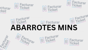 ABARROTES MINS sin logo Facturación ABARROTES MINS - Descargar Factura