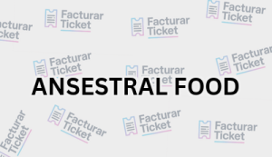 ANSESTRAL FOOD sin logo Facturación ANSESTRAL FOOD - Descargar Factura