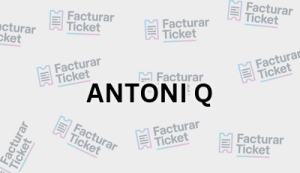 ANTONI Q sin logo Facturación ANTONI Q - Descargar Factura