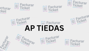 Facturación AP TIEDAS - Descargar Factura 16 AP TIEDAS sin logo Facturación AP TIEDAS - Descargar Factura