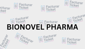 BIONOVEL PHARMA sin logo Facturación BIONOVEL PHARMA - Descargar Factura