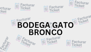 BODEGA GATO BRONCO sin logo Facturación BODEGA GATO BRONCO - Descargar Factura