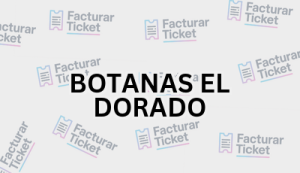 BOTANAS EL DORADO sin logo Facturación BOTANAS EL DORADO - Descargar Factura