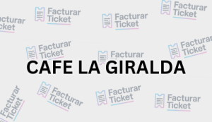 Facturación CAFE LA GIRALDA - Descargar Factura 17 CAFE LA GIRALDA sin logo Facturación CAFE LA GIRALDA - Descargar Factura