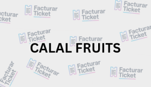 Facturación CALAL FRUITS - Descargar Factura 14 CALAL FRUITS sin logo Facturación CALAL FRUITS - Descargar Factura