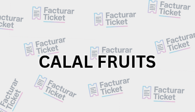 CALAL FRUITS sin logo Facturar Ticket - Busca por Marca o Razón Social y Obtén tu Factura