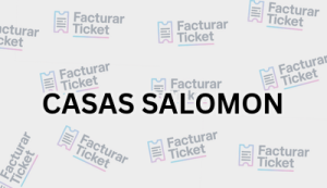 CASAS SALOMON sin logo Facturación CASAS SALOMON - Descargar Factura