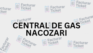 CENTRAL DE GAS NACOZARI sin logo Facturación CENTRAL DE GAS NACOZARI - Descargar Factura