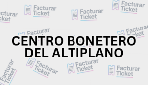 Facturación CENTRO BONETERO DEL ALTIPLANO - Descargar Factura 21 CENTRO BONETERO DEL ALTIPLANO sin logo Facturación CENTRO BONETERO DEL ALTIPLANO - Descargar Factura