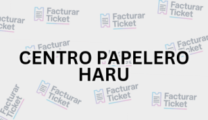 Facturación CENTRO PAPELERO HARU - Descargar Factura 12 CENTRO PAPELERO HARU sin logo Facturación CENTRO PAPELERO HARU - Descargar Factura