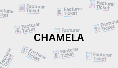 Facturar Ticket - Busca por Marca o Razón Social y Obtén tu Factura 2 CHAMELA sin logo 1 Facturar Ticket - Busca por Marca o Razón Social y Obtén tu Factura