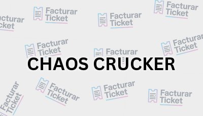 Facturar Ticket - Busca por Marca o Razón Social y Obtén tu Factura 5 CHAOS CRUCKER sin logo Facturar Ticket - Busca por Marca o Razón Social y Obtén tu Factura