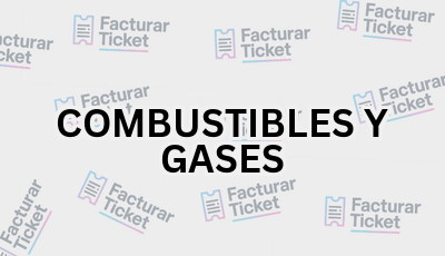 COMBUSTIBLES Y GASES sin logo Facturar Ticket - Busca por Marca o Razón Social y Obtén tu Factura