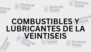 COMBUSTIBLES Y LUBRICANTES DE LA VEINTISEIS sin logo Facturación COMBUSTIBLES Y LUBRICANTES DE LA VEINTISEIS - Descargar Factura