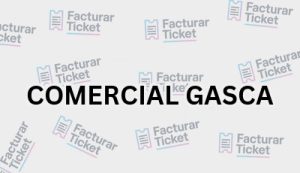 COMERCIAL GASCA sin logo Facturación COMERCIAL GASCA - Descargar Factura