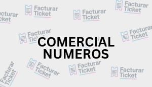 COMERCIAL NUMEROS sin logo Facturación COMERCIAL NUMEROS - Descargar Factura