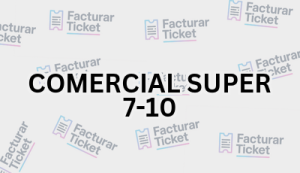 COMERCIAL SUPER 7 10 sin logo Facturación COMERCIAL SUPER 7-10 - Descargar Factura