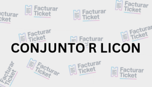 CONJUNTO R LICON sin logo Facturación CONJUNTO R LICON - Descargar Factura