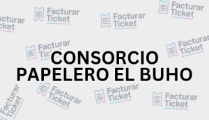 CONSORCIO PAPELERO EL BUHO sin logo Facturación CONSORCIO PAPELERO EL BUHO - Descargar Factura