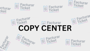 COPY CENTER sin logo Facturación COPY CENTER - Descargar Factura