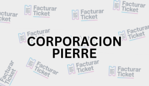 CORPORACION PIERRE sin logo Facturación CORPORACION PIERRE - Descargar Factura