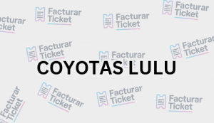 COYOTAS LULU sin logo Facturación COYOTAS LULU - Descargar Factura