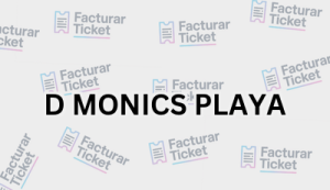 Facturación D MONICS PLAYA - Descargar Factura 21 D MONICS PLAYA sin logo Facturación D MONICS PLAYA - Descargar Factura