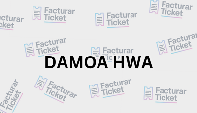 DAMOA HWA sin logo Facturar Ticket - Busca por Marca o Razón Social y Obtén tu Factura