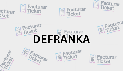 DEFRANKA sin logo 1 Facturar Ticket - Busca por Marca o Razón Social y Obtén tu Factura