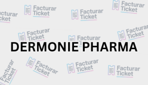 Facturación DERMONIE PHARMA - Descargar Factura 20 DERMONIE PHARMA sin logo Facturación DERMONIE PHARMA - Descargar Factura