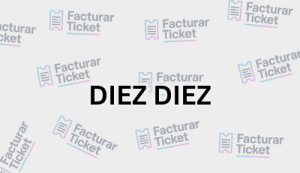 DIEZ DIEZ sin logo Facturación DIEZ DIEZ - Descargar Factura