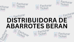 Facturación DISTRIBUIDORA DE ABARROTES BERAN - Descargar Factura 9 DISTRIBUIDORA DE ABARROTES BERAN sin logo Facturación DISTRIBUIDORA DE ABARROTES BERAN - Descargar Factura