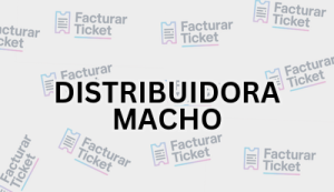DISTRIBUIDORA MACHO sin logo Facturación DISTRIBUIDORA MACHO - Descargar Factura