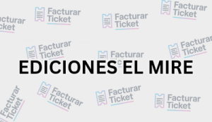 Facturación EDICIONES EL MIRE - Descargar Factura 20 EDICIONES EL MIRE sin logo Facturación EDICIONES EL MIRE - Descargar Factura