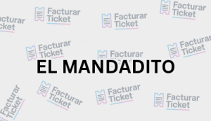EL MANDADITO sin logo Facturación EL MANDADITO - Descargar Factura
