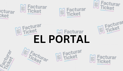 EL PORTAL sin logo Facturar Ticket - Busca por Marca o Razón Social y Obtén tu Factura