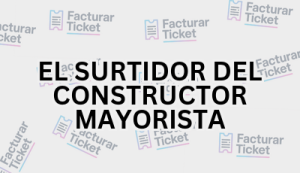 EL SURTIDOR DEL CONSTRUCTOR MAYORISTA sin logo Facturación EL SURTIDOR DEL CONSTRUCTOR MAYORISTA - Descargar Factura