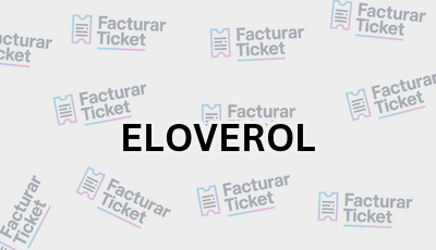 Facturar Ticket - Busca por Marca o Razón Social y Obtén tu Factura 20 ELOVEROL sin logo 1 Facturar Ticket - Busca por Marca o Razón Social y Obtén tu Factura