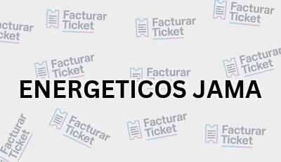 ENERGETICOS JAMA sin logo Facturar Ticket - Busca por Marca o Razón Social y Obtén tu Factura