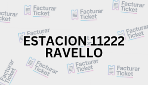 ESTACION 11222 RAVELLO sin logo Facturación ESTACION 11222 RAVELLO - Descargar Factura