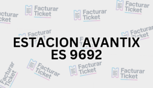 Facturación ESTACION AVANTIX ES 9692 - Descargar Factura 8 ESTACION AVANTIX ES 9692 sin logo Facturación ESTACION AVANTIX ES 9692 - Descargar Factura