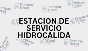 ESTACION DE SERVICIO HIDROCALIDA sin logo Facturación ESTACION DE SERVICIO HIDROCALIDA - Descargar Factura