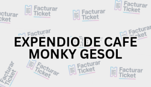 EXPENDIO DE CAFE MONKY GESOL sin logo Facturación EXPENDIO DE CAFE MONKY GESOL - Descargar Factura