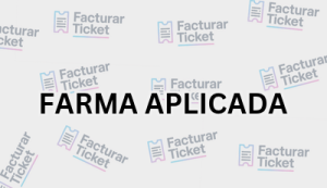 Facturación FARMA APLICADA - Descargar Factura 2 FARMA APLICADA sin logo Facturación FARMA APLICADA - Descargar Factura