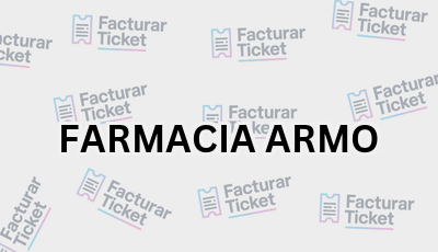 Facturar Ticket - Busca por Marca o Razón Social y Obtén tu Factura 5 FARMACIA ARMO sin logo Facturar Ticket - Busca por Marca o Razón Social y Obtén tu Factura
