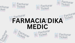 Facturación FARMACIA DIKA MEDIC - Descargar Factura 5 FARMACIA DIKA MEDIC sin logo Facturación FARMACIA DIKA MEDIC - Descargar Factura
