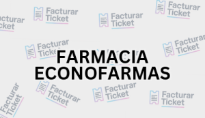 FARMACIA ECONOFARMAS sin logo Facturación FARMACIA ECONOFARMAS - Descargar Factura