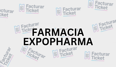 Facturar Ticket - Busca por Marca o Razón Social y Obtén tu Factura 4 FARMACIA EXPOPHARMA sin logo Facturar Ticket - Busca por Marca o Razón Social y Obtén tu Factura